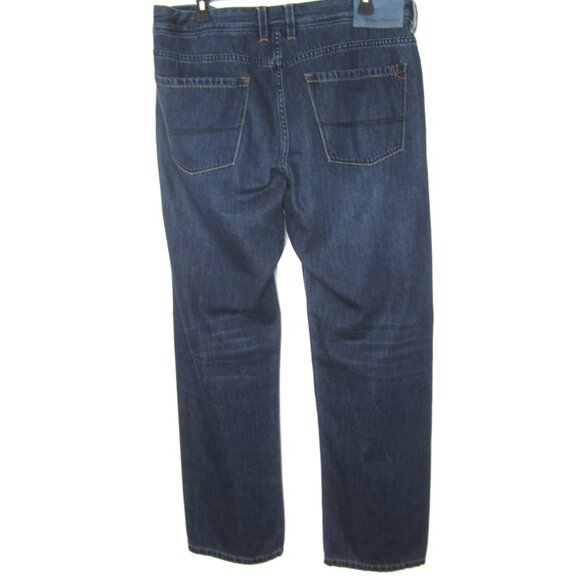 Tommy Bahama EUC 34x30 Standard Jeans Straight Leg Cotton Tencel 34 30 Blue B - Picture 5 of 10